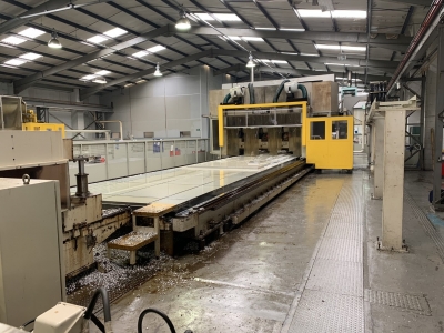 SNK 5 axis / 5 ejes Gantry 3 x head/cabezales