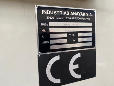 Anayak HVM5000 2 x CNC Heid. 426